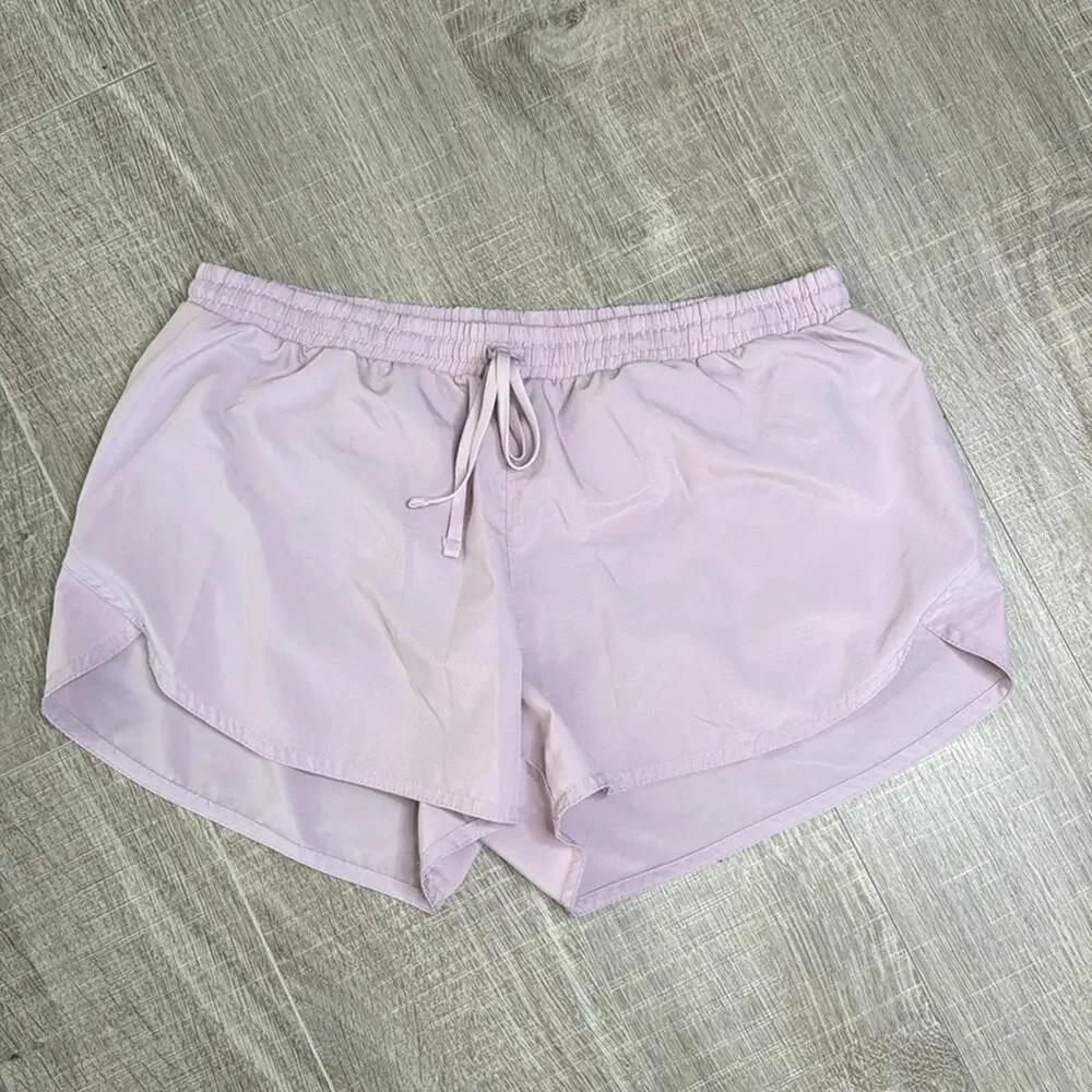 2 pairs of OLD NAVY ACTIVE GO DRY Women’s Pink Burgundy Athletic Running Shorts